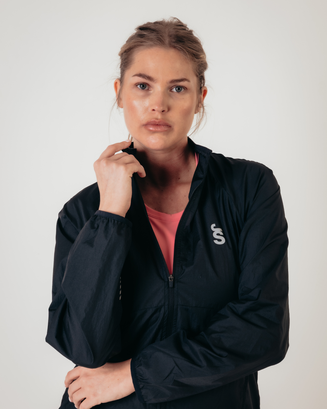 Run Lite Water Resistant Jacket - Black Onyx