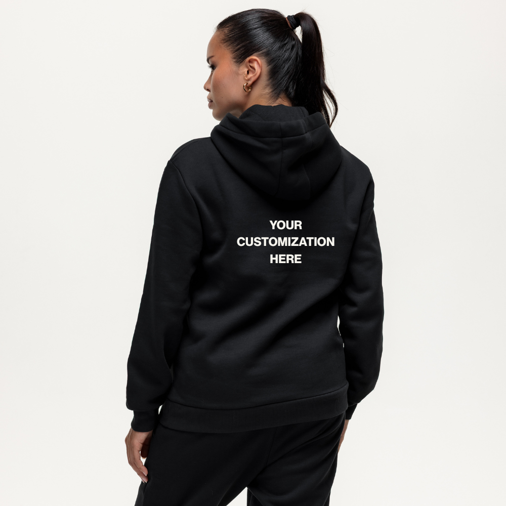 Customizable Core Hoodie - Black Onyx