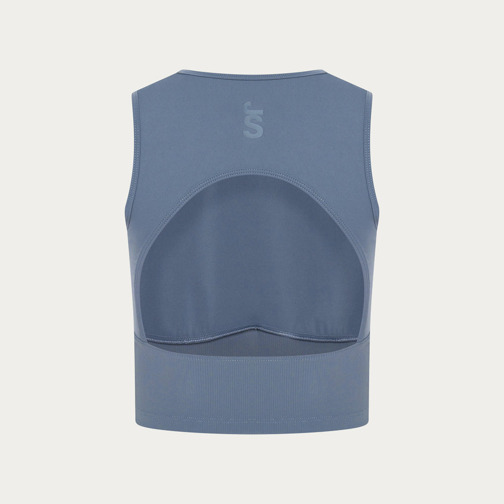 Prana Crop Vest - Graphite