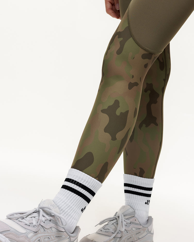 Vertex Camo High Rise Leggings