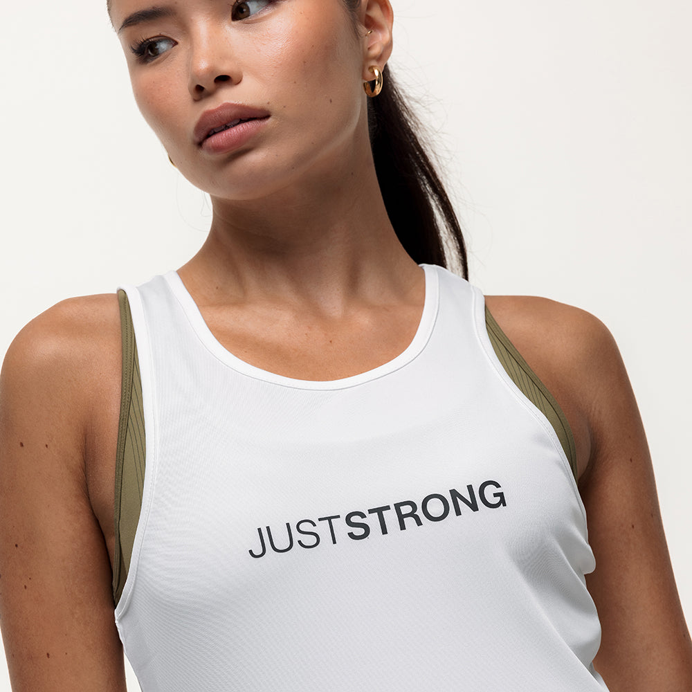 Workout Tank - Ivory White