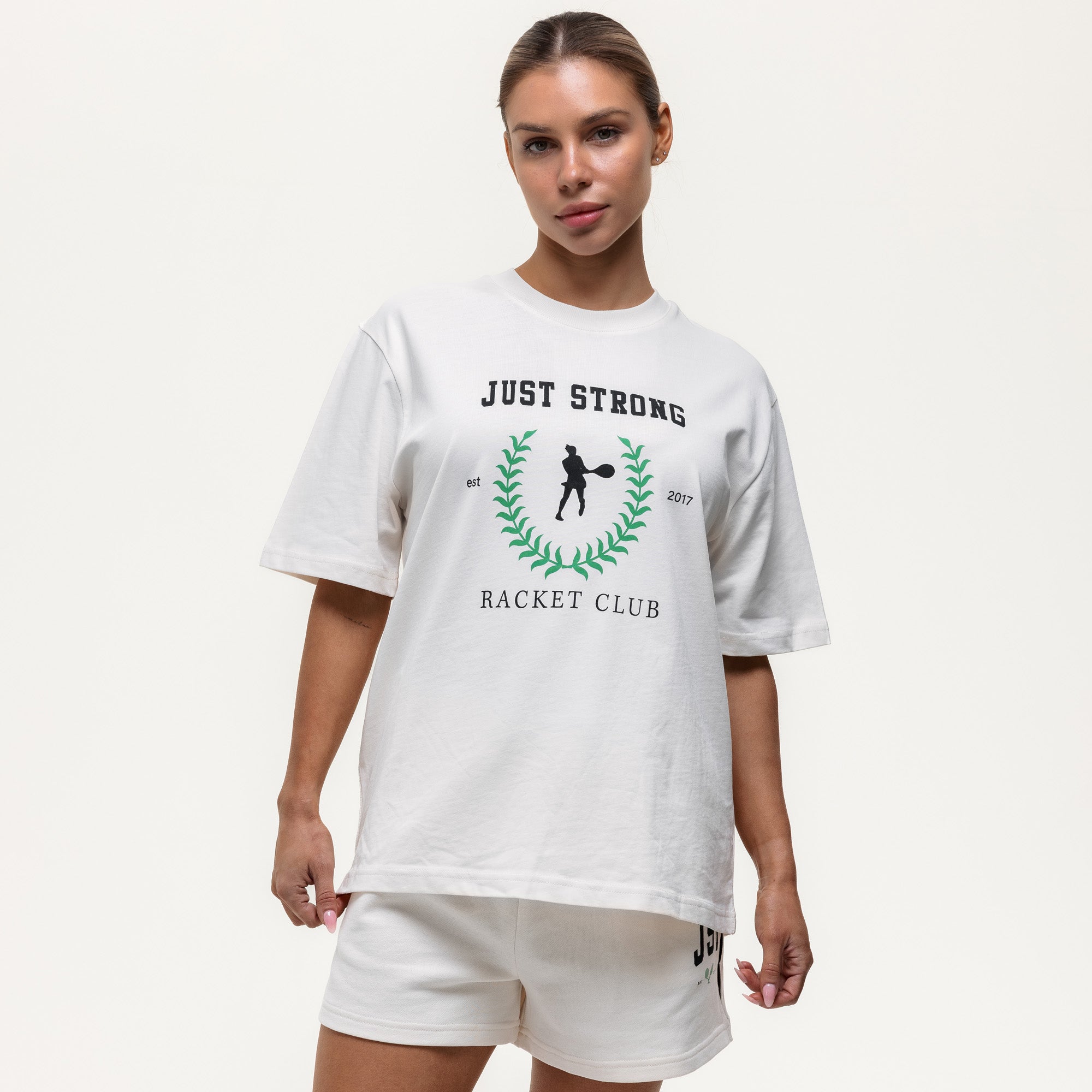 Club House Oversized Game Tee - Off White