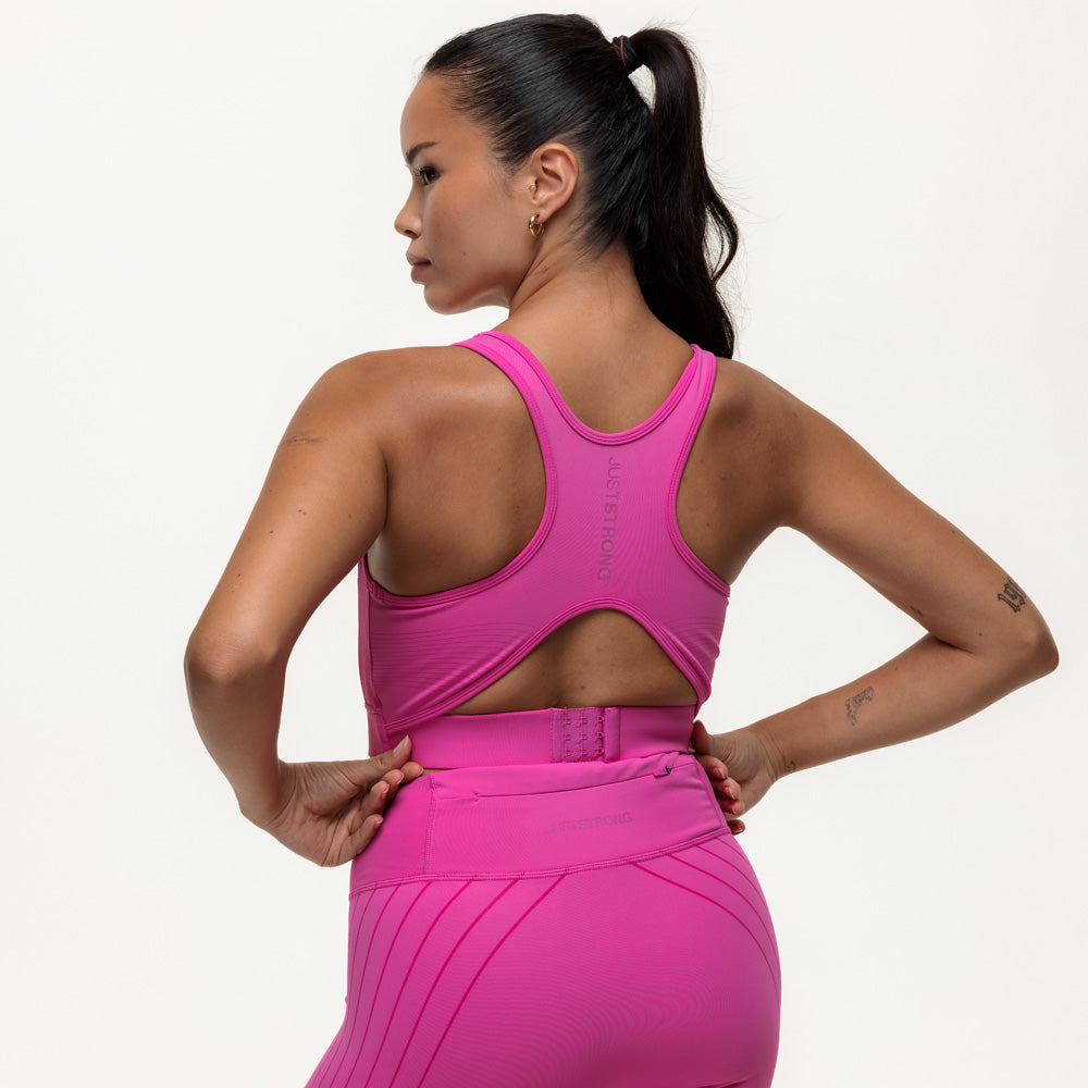 Agility Workout Bra - Fuschia Pink