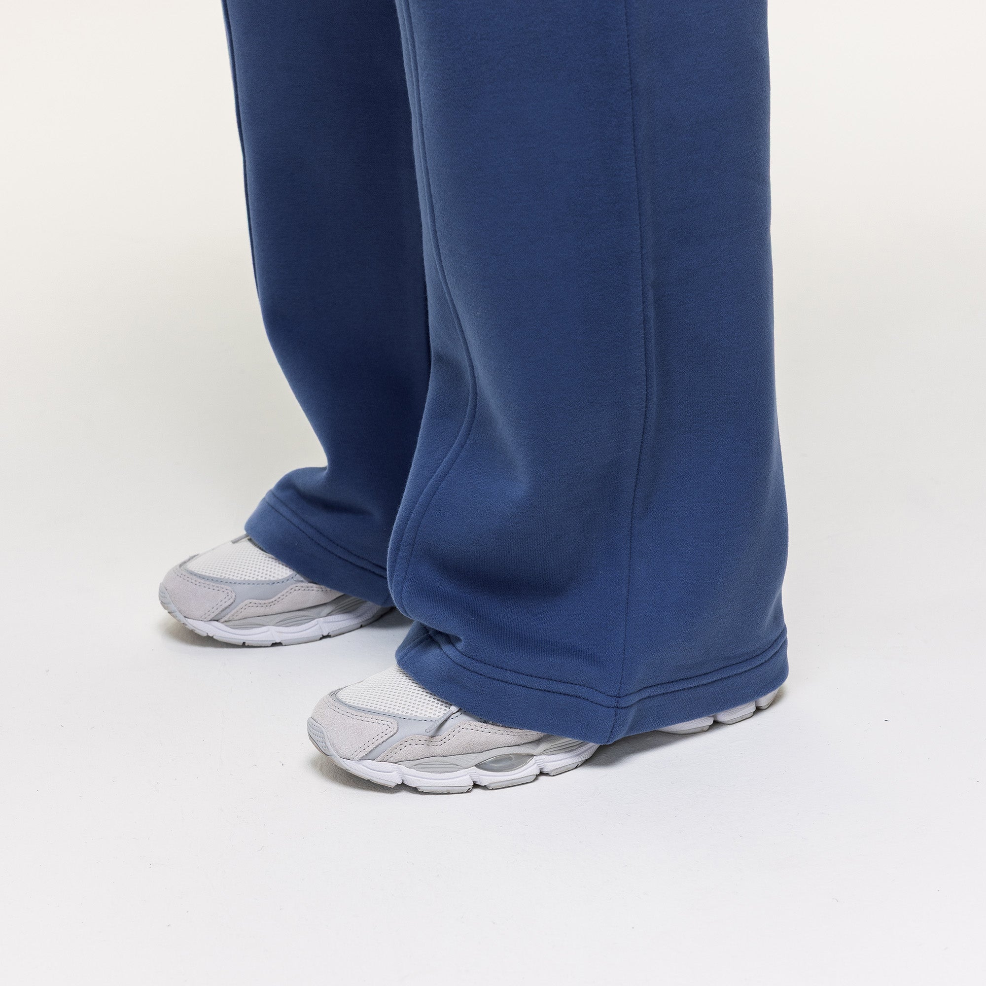 Throw On Open Hem Joggers - Vintage Indigo