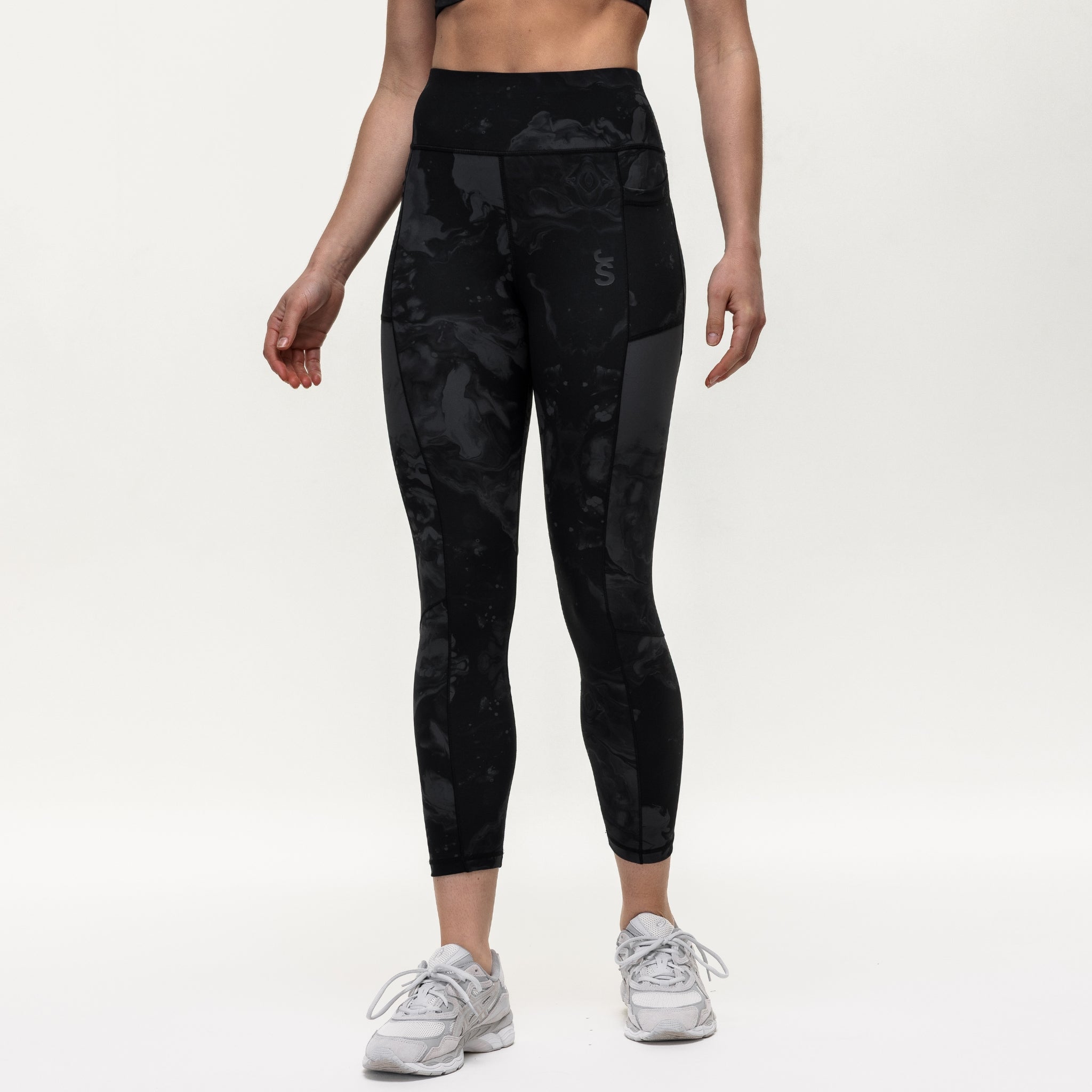 Power 7/8 Training Leggings - Slate Marble