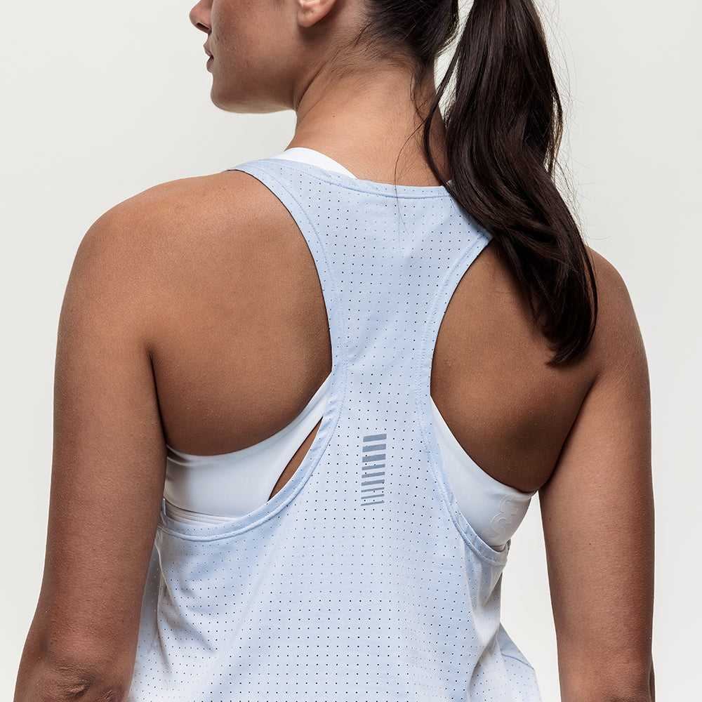 Airflow Mesh Tank - Ice Blue