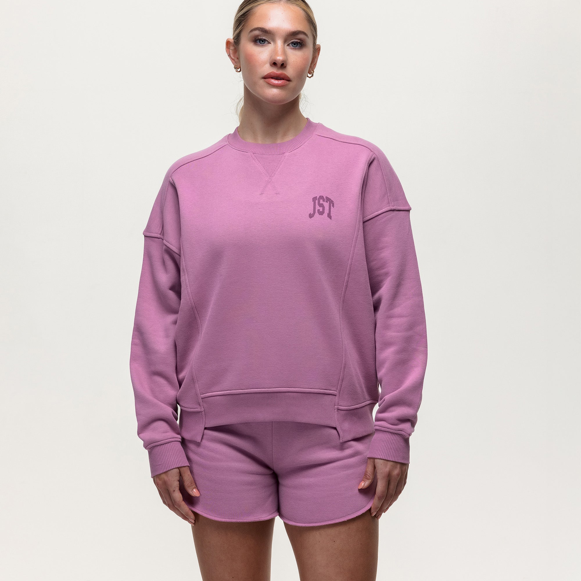 Training Club Crew Sweat - Vintage Orchid