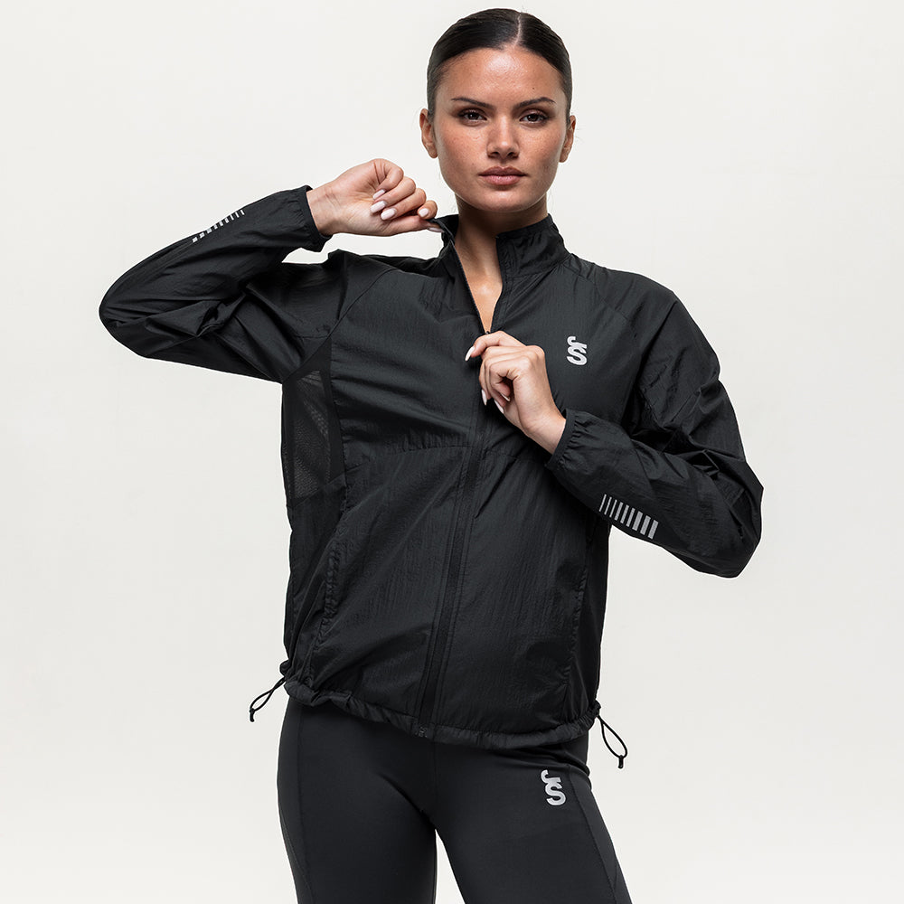 Run Lite Water Resistant Jacket - Black Onyx