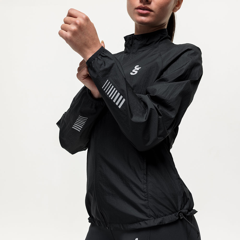 Run Lite Water Resistant Jacket - Black Onyx