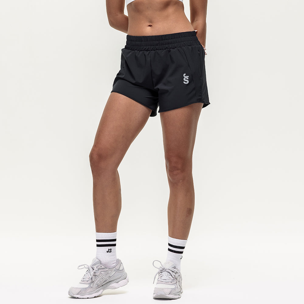 Tempo Lite High Rise Short - Black Onyx