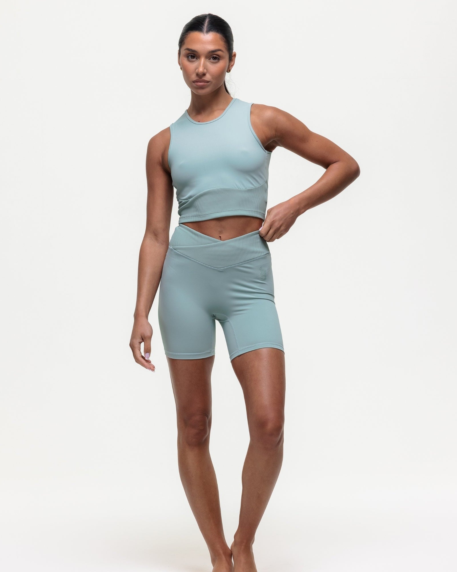 Prana Crop Vest - Seamoss