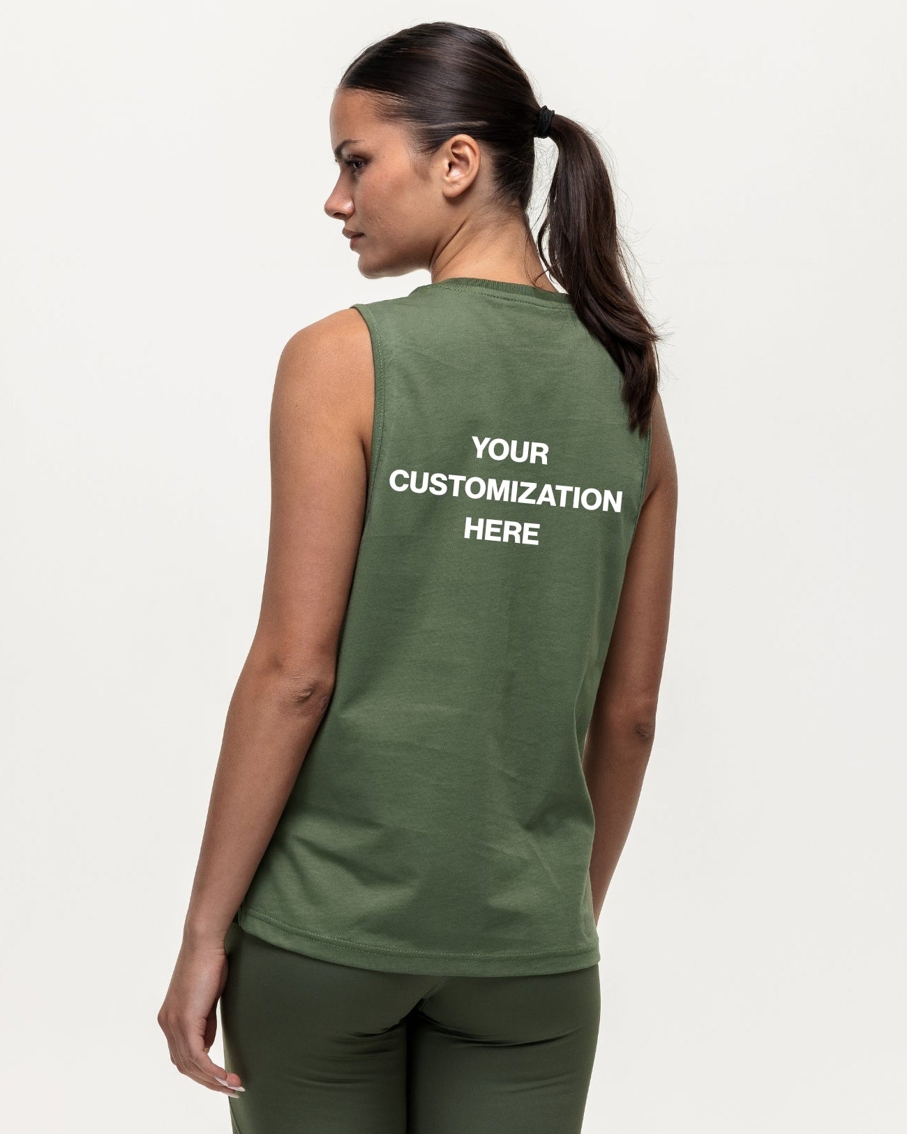 Customizable Motion Tank - Khaki