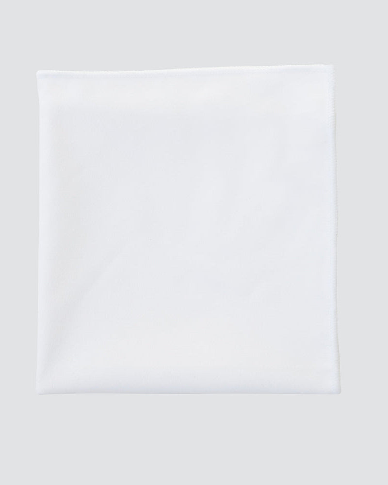 Ivory White Microfibre Towel