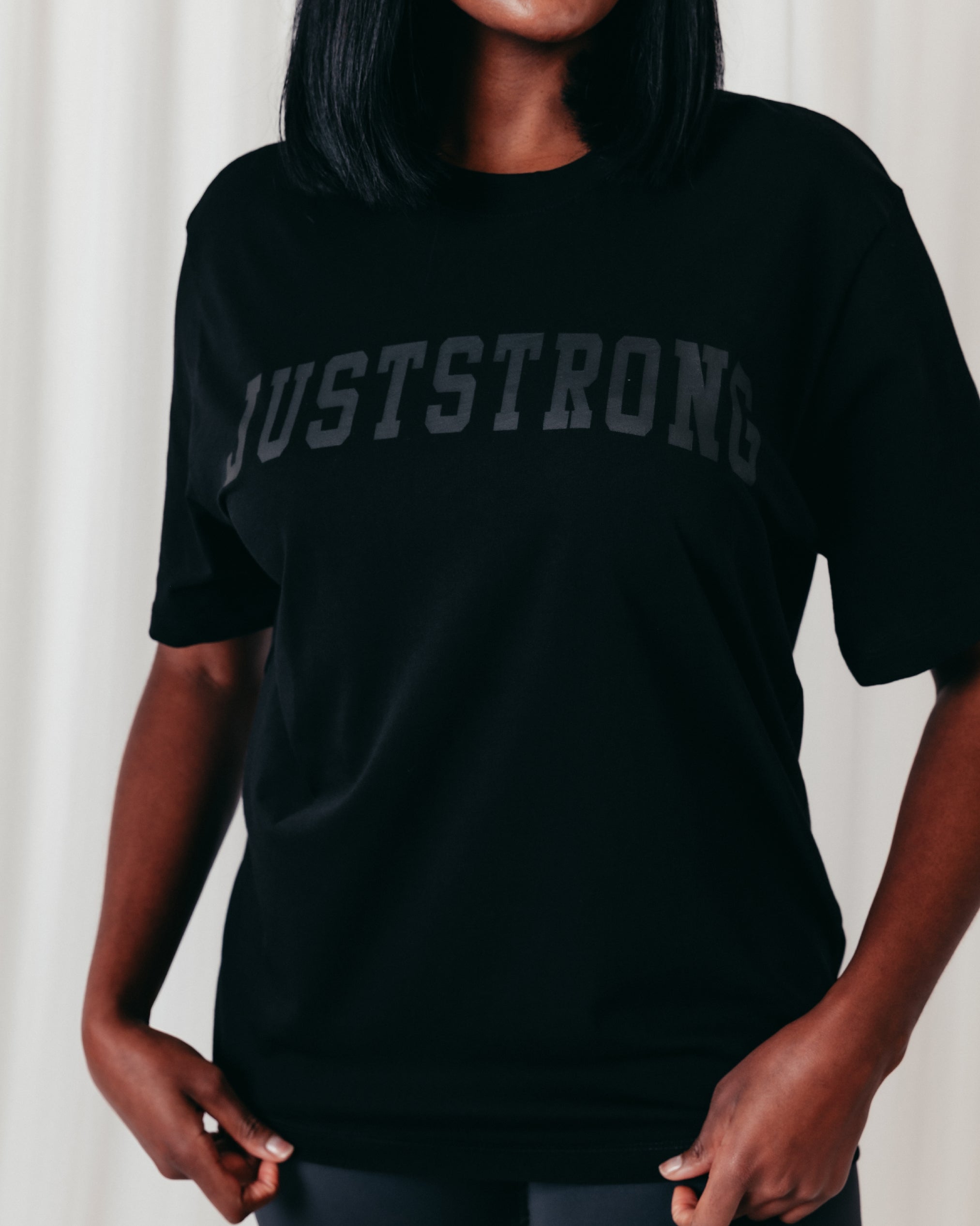 Just Strong Boyfriend Tee