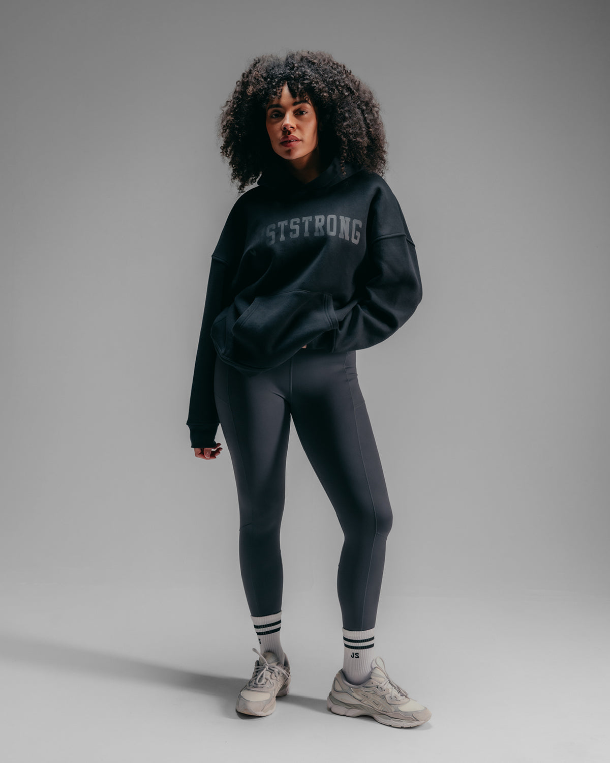 Essentials Oversized Hoodie - Black