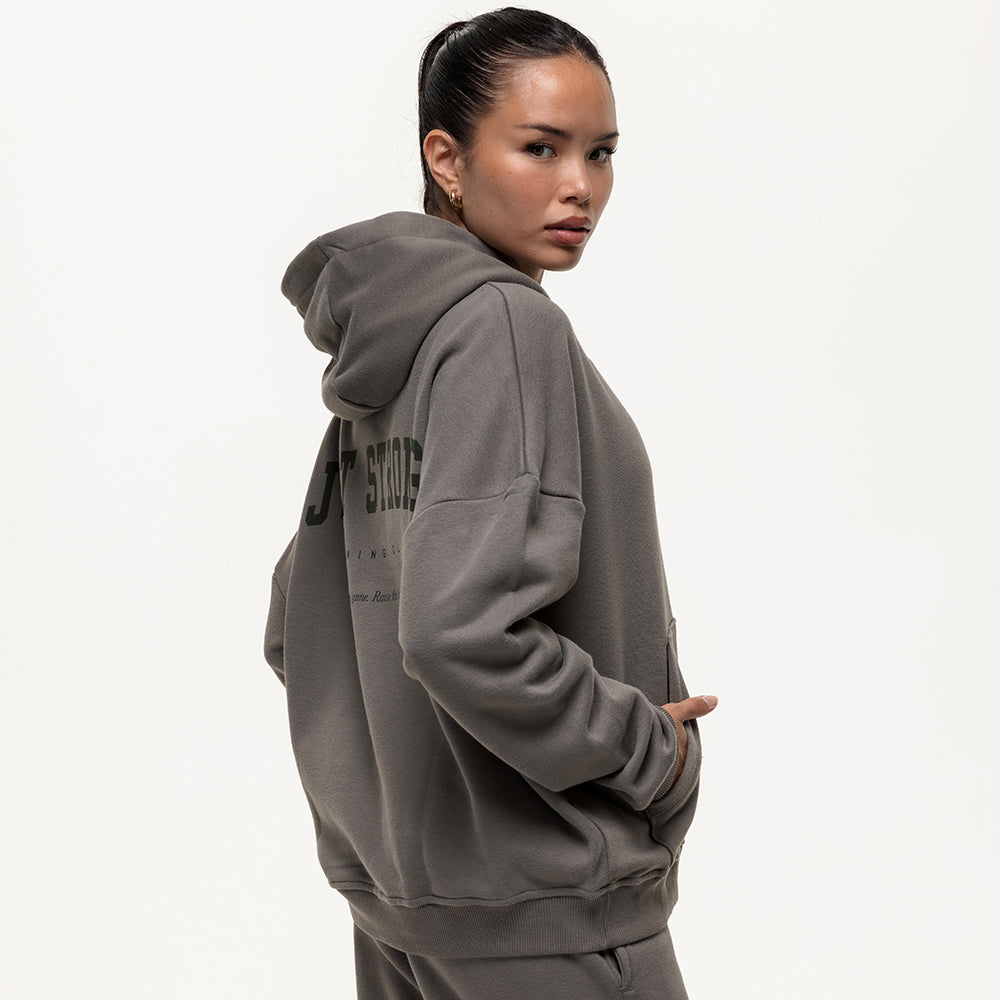 Training Club Oversized Hoodie - Washed Olive