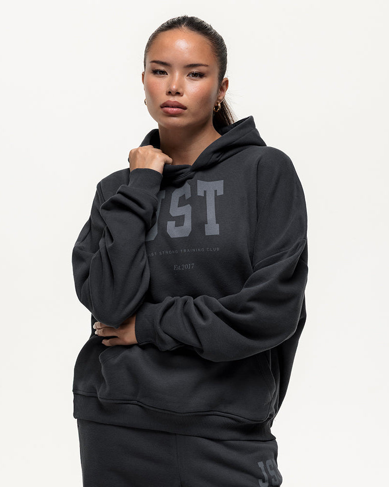 Training Club Oversized Hoodie - Washed Black