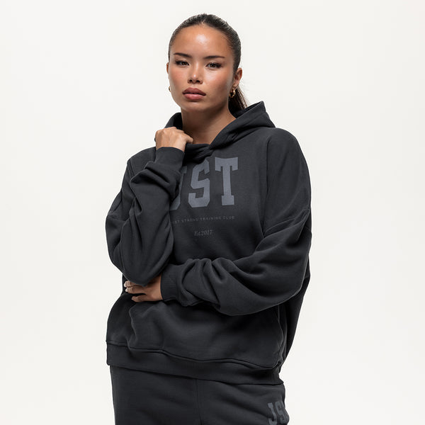 Training Club Oversized Hoodie - Washed Black