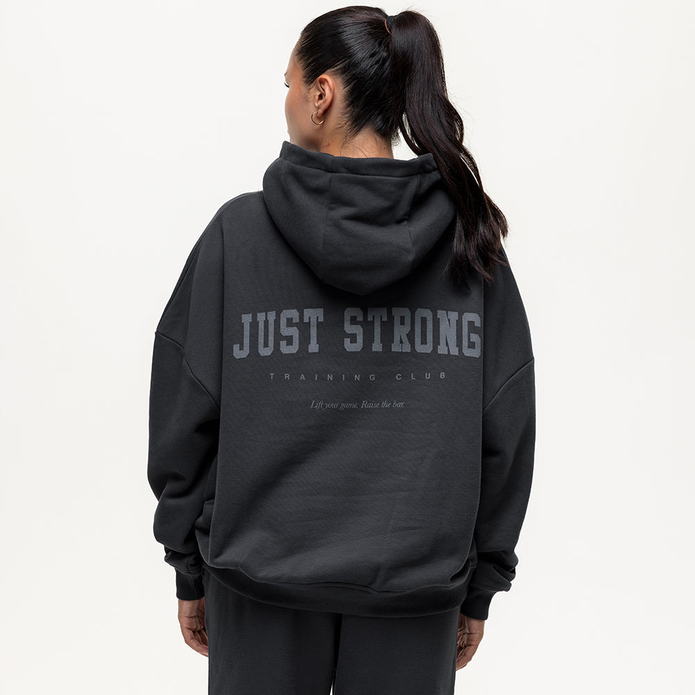 Training Club Oversized Hoodie - Washed Black