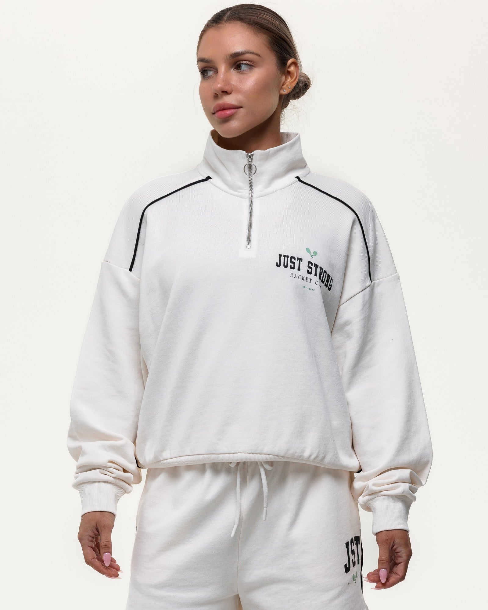 Club House Quarter Zip - Off White