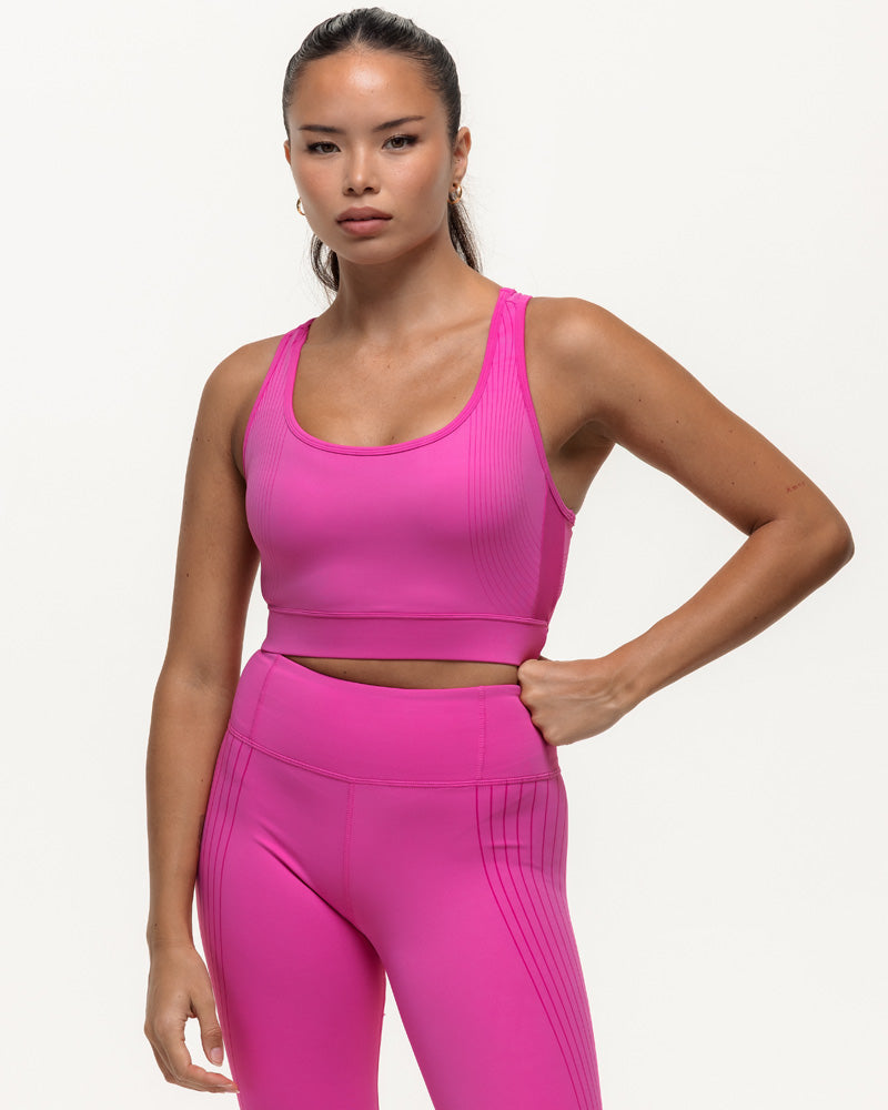 Agility Workout Bra - Fuschia Pink