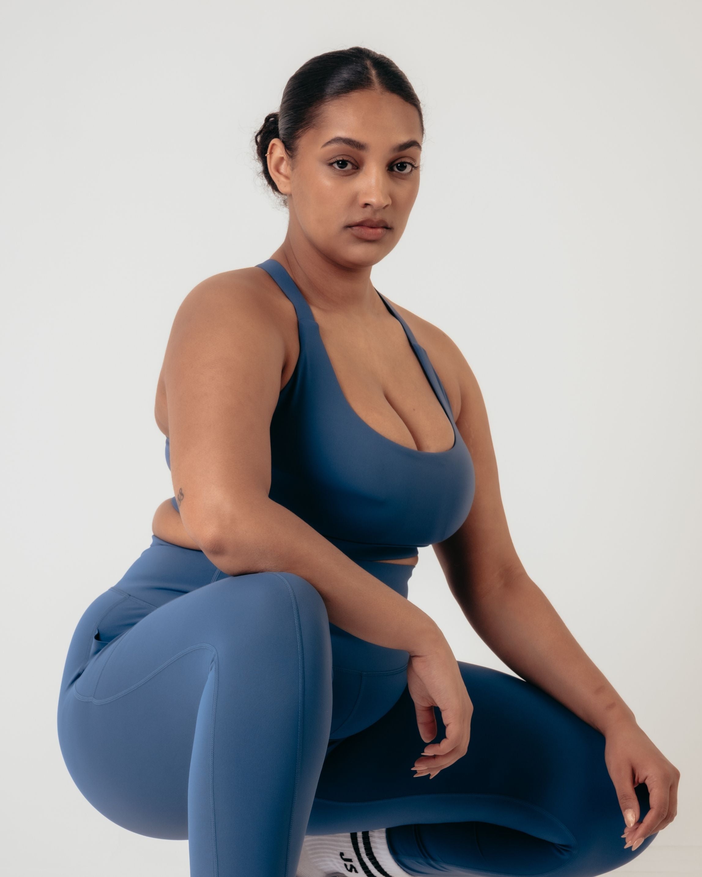 Impact High Support Bra - Indigo