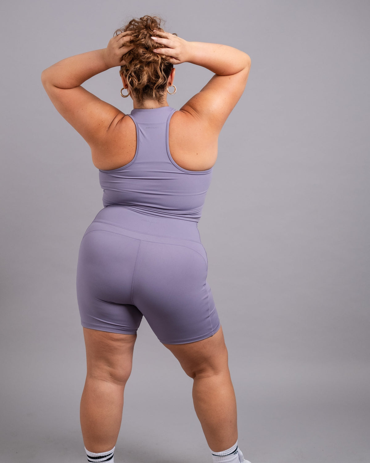 Swift Crop Vest - Purple Ash