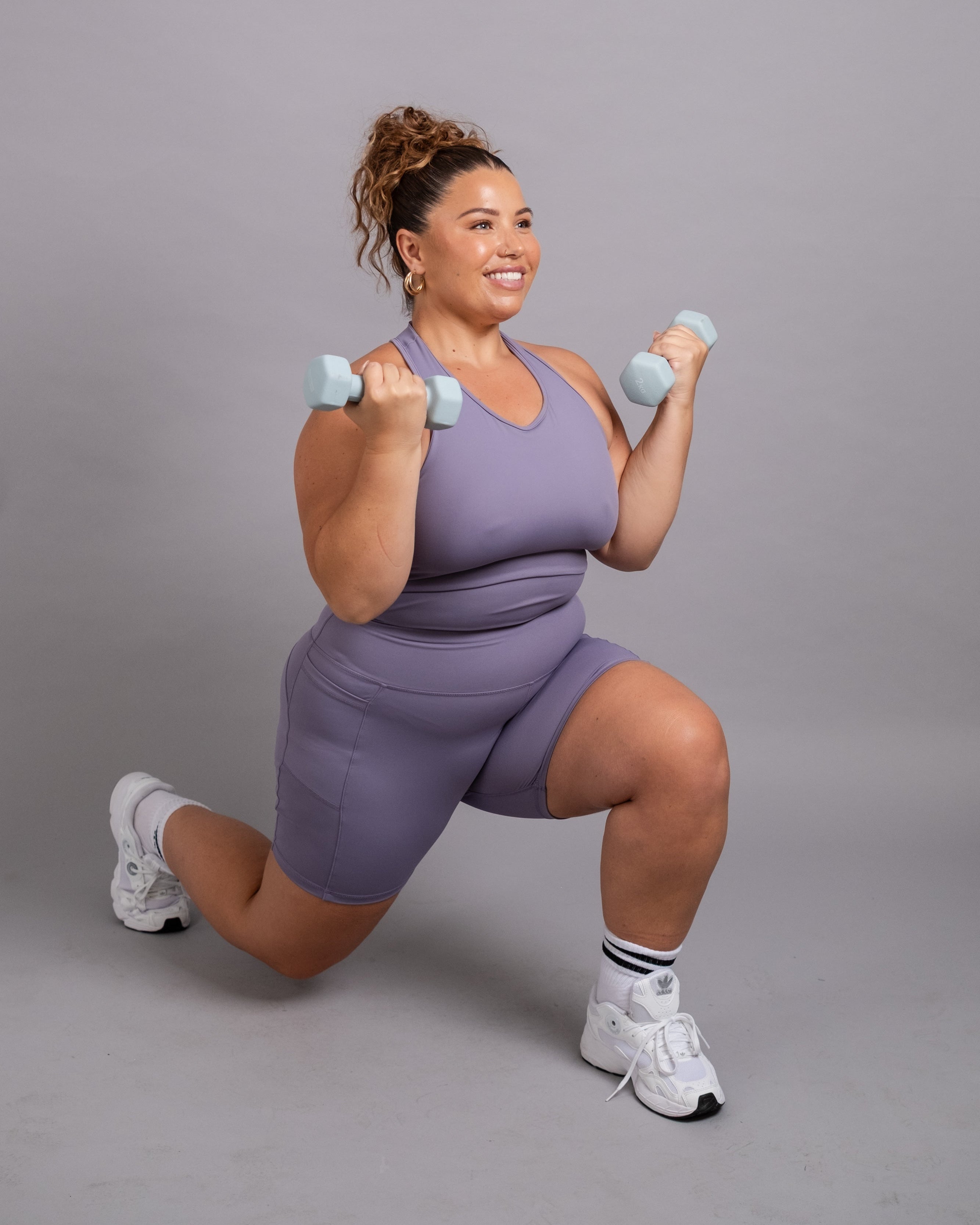 Power Performance Short - Purple Ash