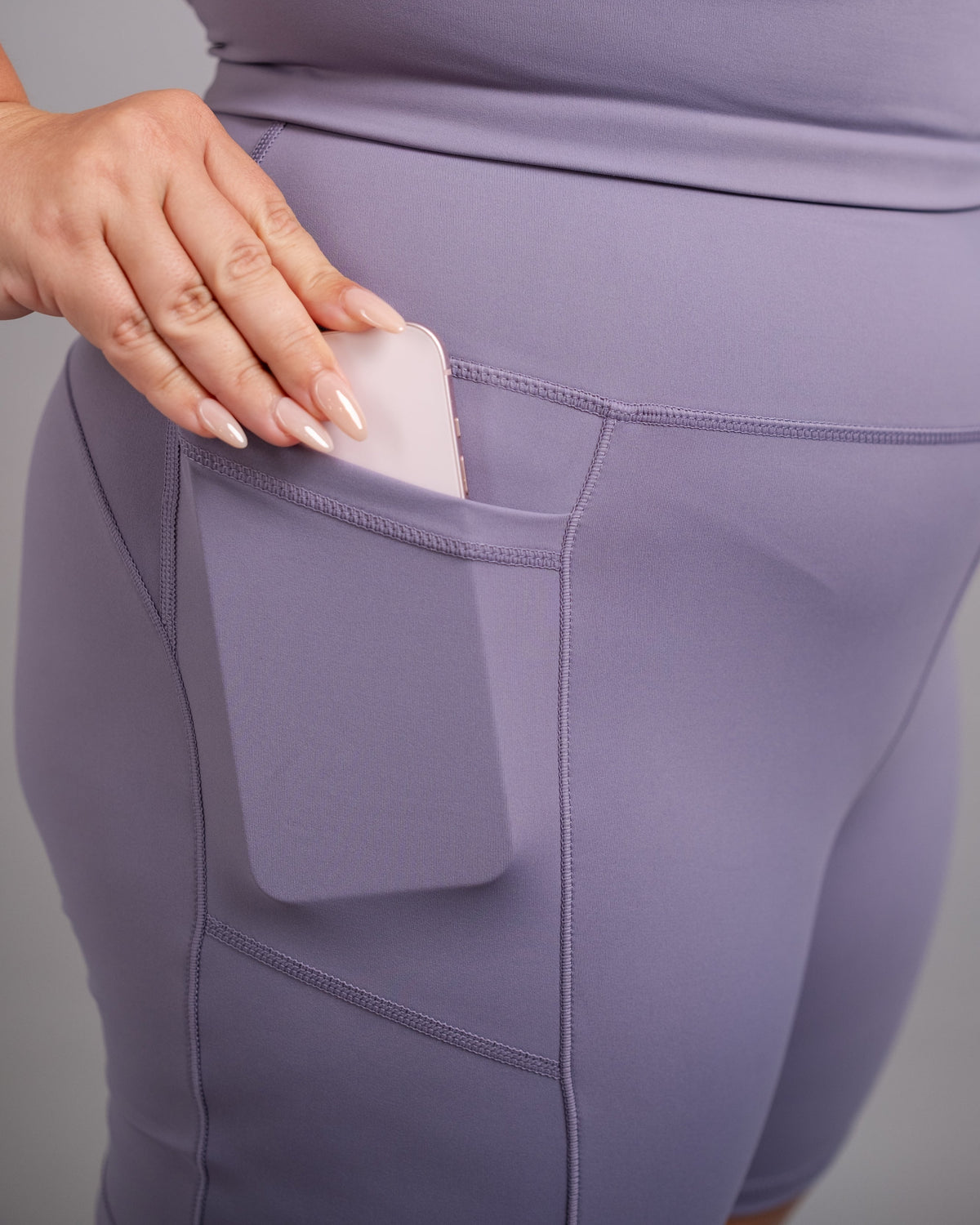 Power Performance Short - Purple Ash