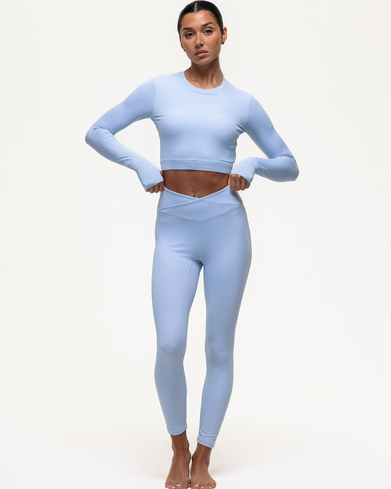 Shala Leggings - Cashmere Blue
