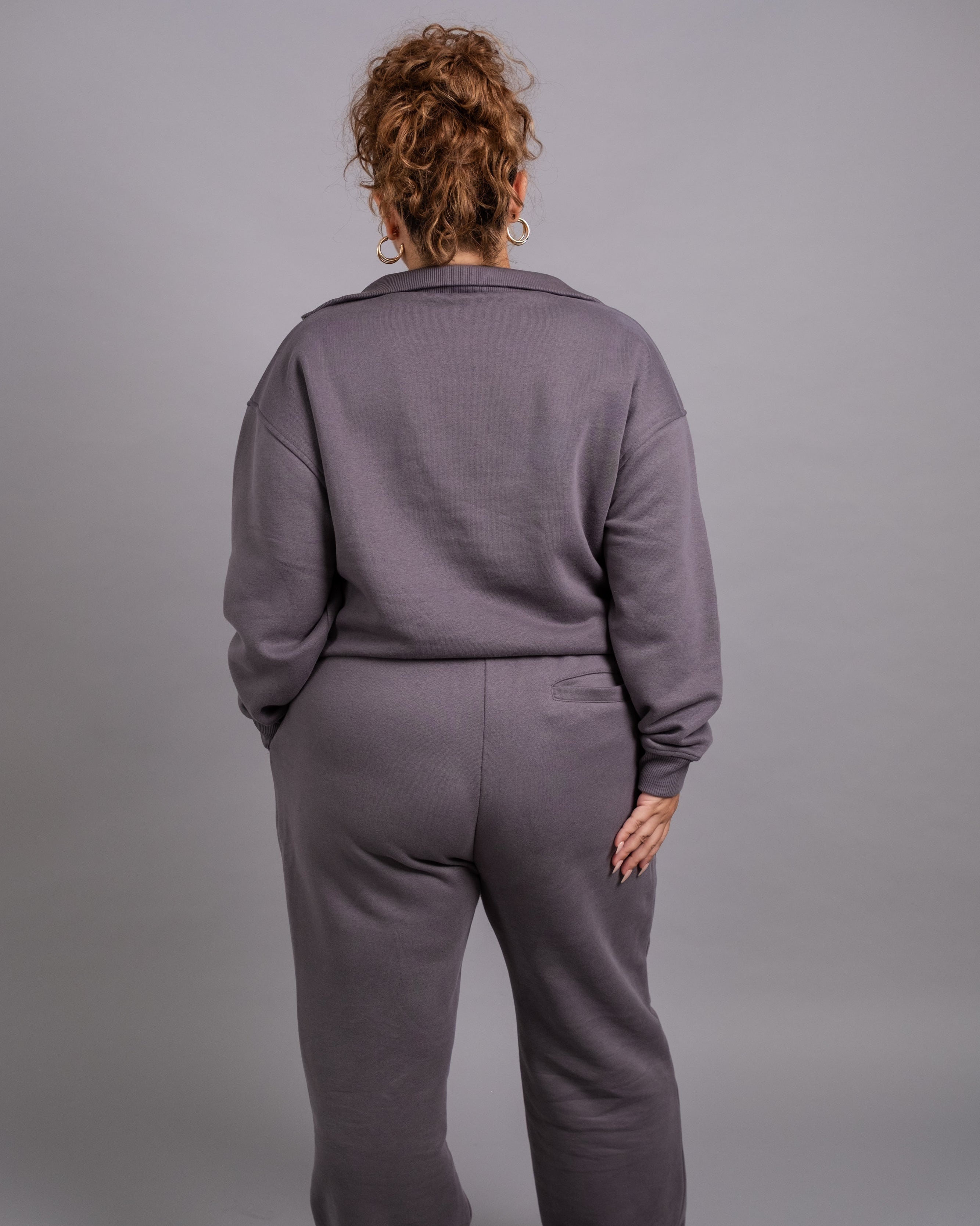 Classic Quarter Zip - Smoke