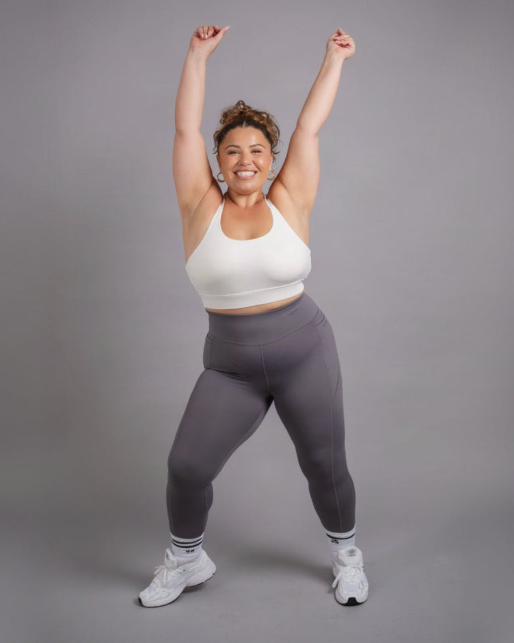 Endurance High Rise Leggings - Smoke