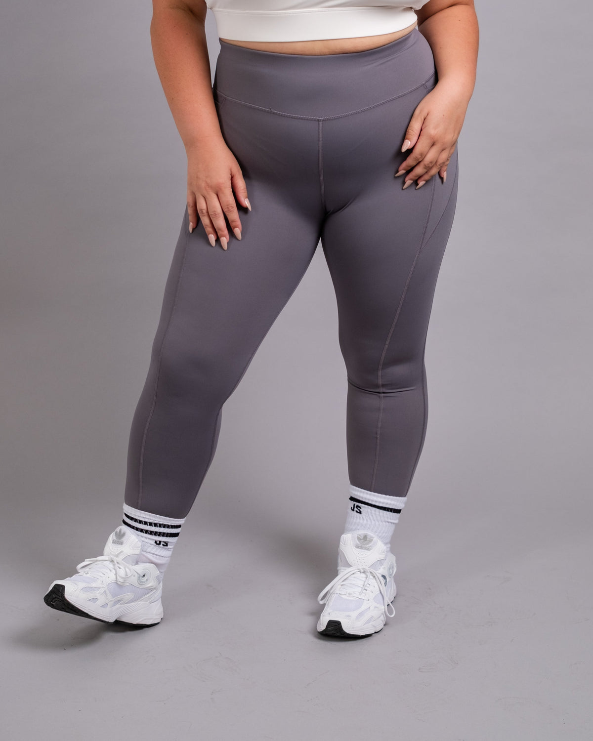 Endurance High Rise Leggings - Smoke