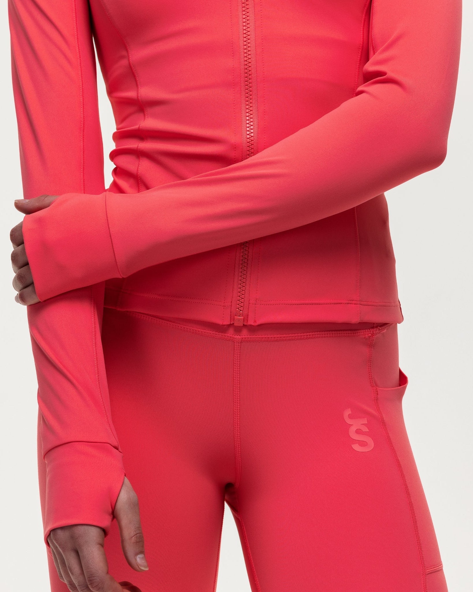 Training Zip Up Jacket - Coral