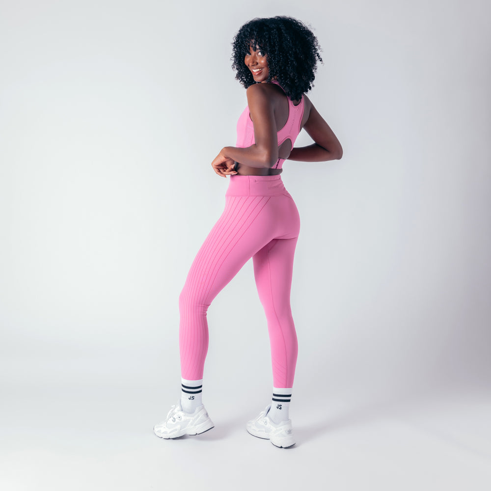 Agility Workout Leggings - Fucshia Pink