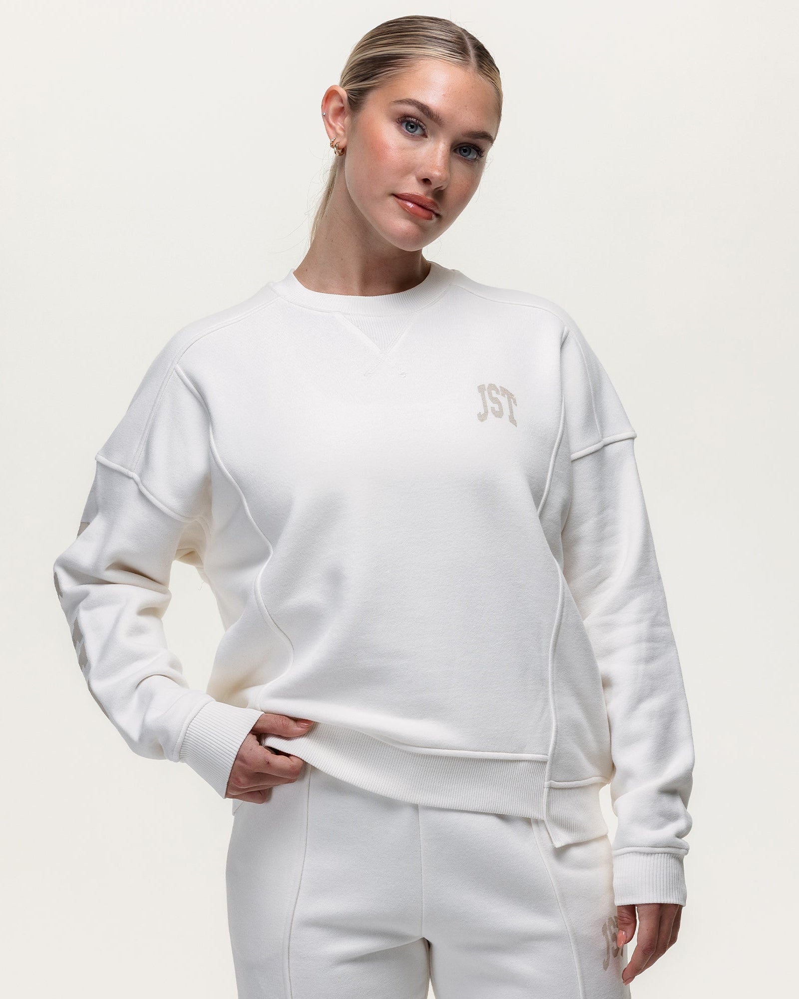 Training Club Crew Sweat - Vintage Stone