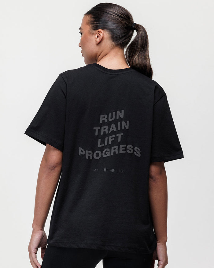 Motion Bf Motion Boyfriend Logo Tee - Black