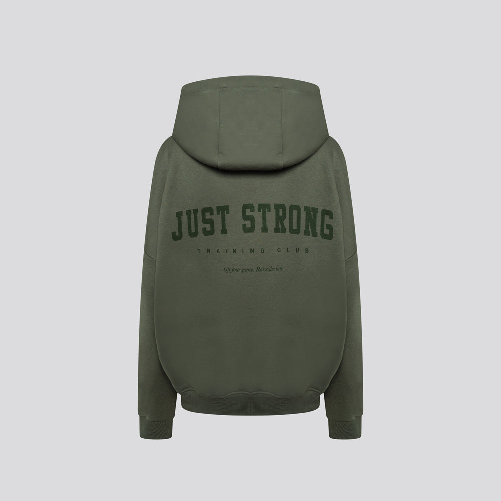 Training Club Oversized Hoodie - Washed Olive