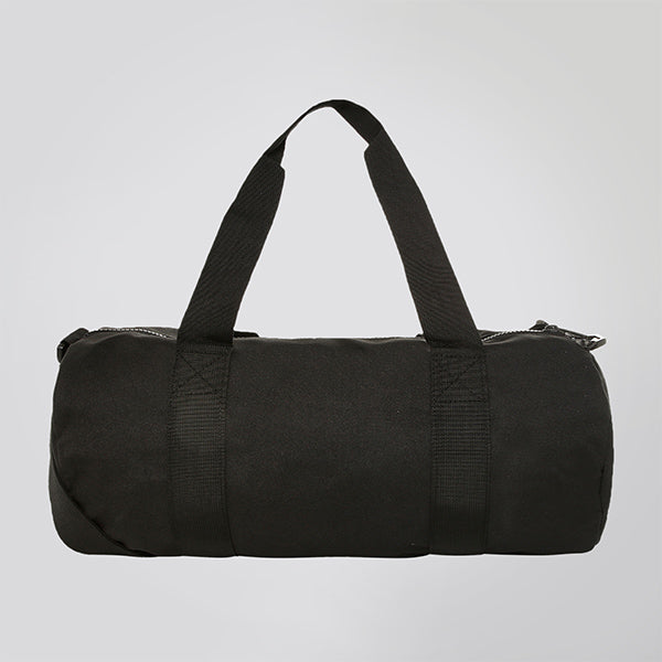 Black Just Strong Barrel Bag