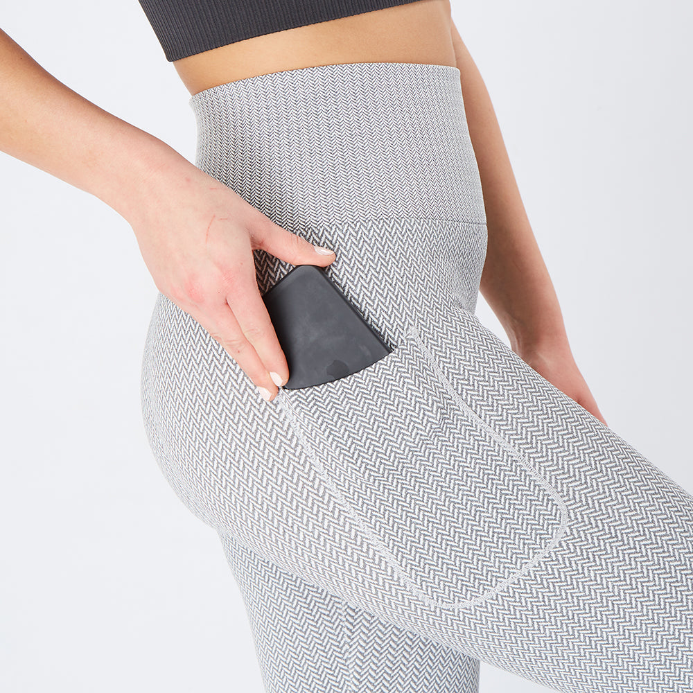 Heather Grey Knitted Chill Leggings – Just Strong