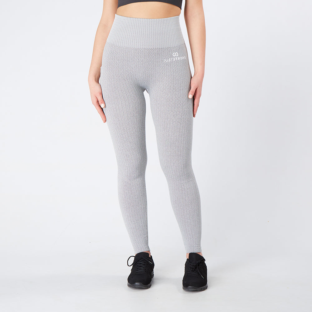 Heather Grey Knitted Chill Leggings – Just Strong