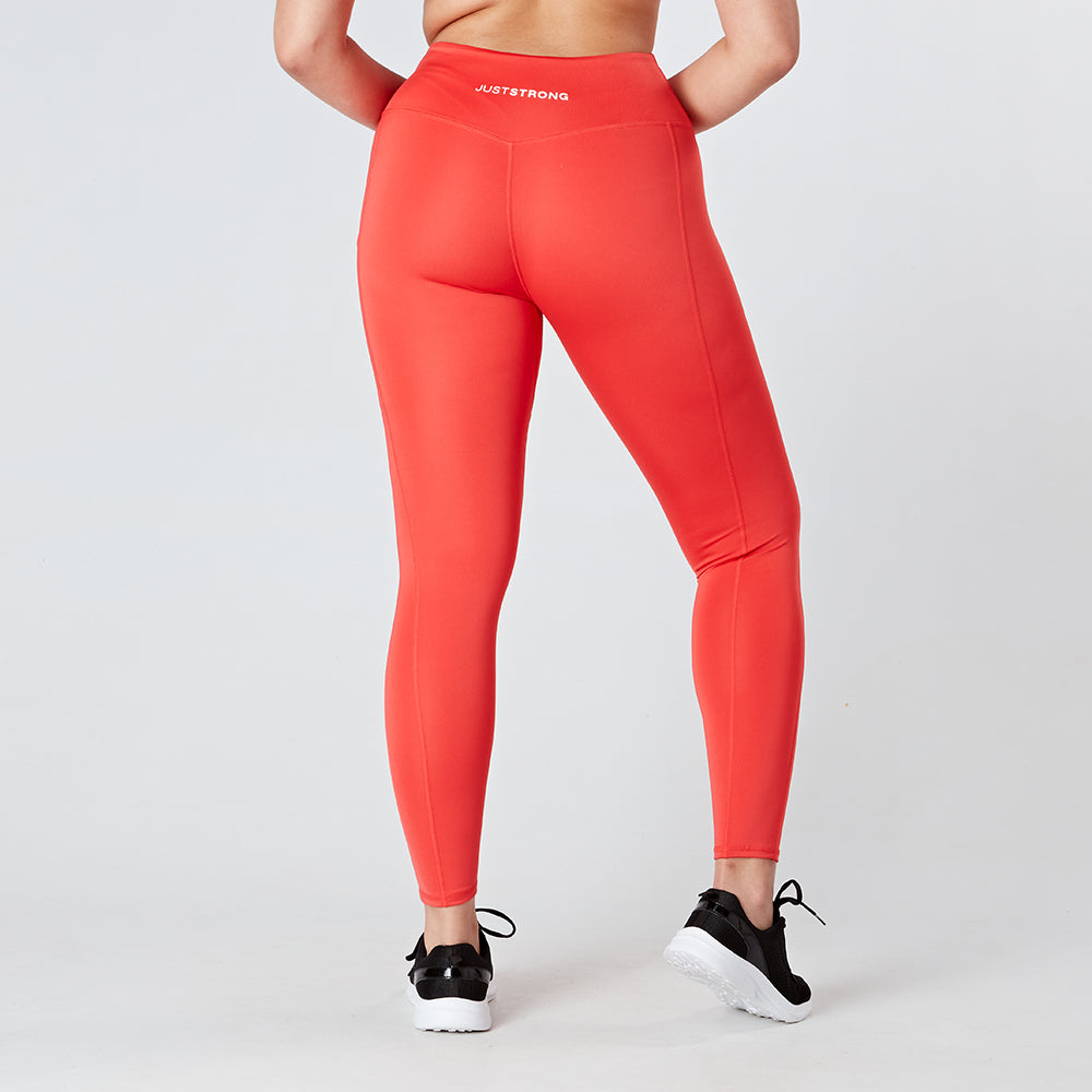 Maxtreme Power me Coral Ankle Pocket Women's Leggings