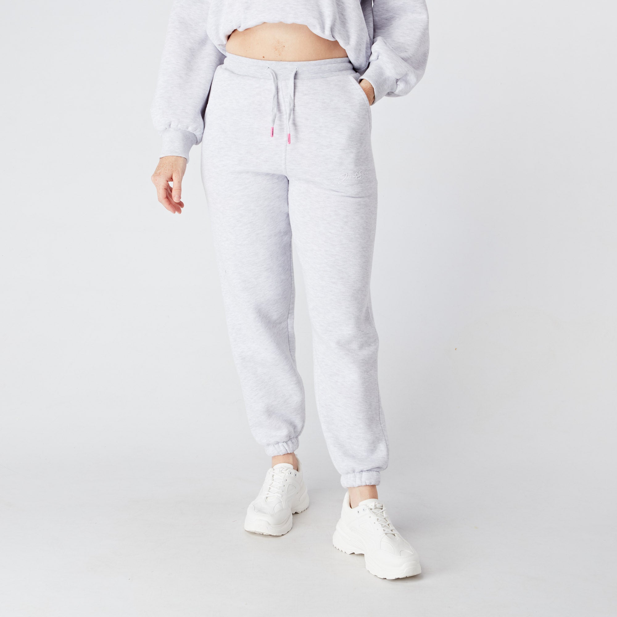 Baggy grey joggers on sale womens